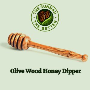 Olive Wood Honey Dipper