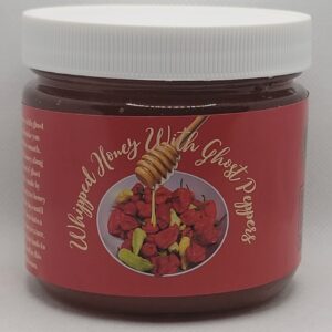 Whipped Honey with Ghost Peppers