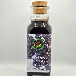 Elderberry Infused Honey