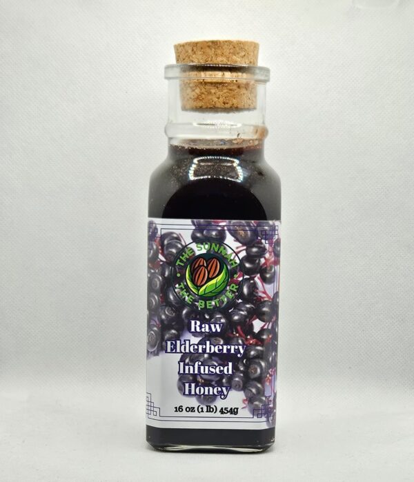 Elderberry Infused Honey